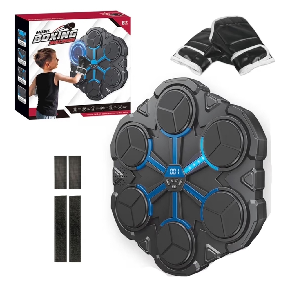 Interactive Music Boxing Set with Gloves